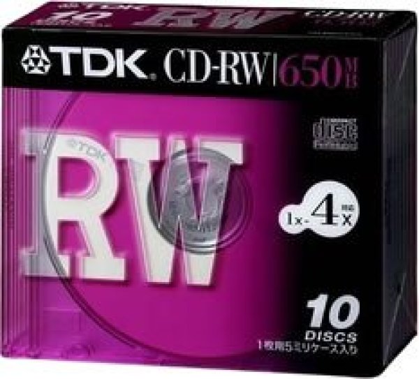 画像1: ＴＤＫ ＣＤ-ＲＷ74Ｘ10Ｓ (1)