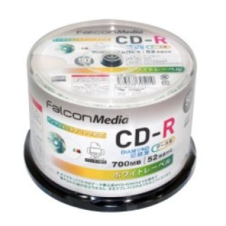 FalconMedia BE001ダイヤモンドＣＤ-Ｒ52倍☆送料無料☆１ケース３００