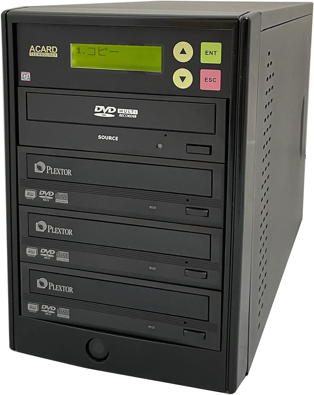 DVDデュプリケーター DVDコピー機 1対11 250GBHDD搭載出品前に動作確認 ...